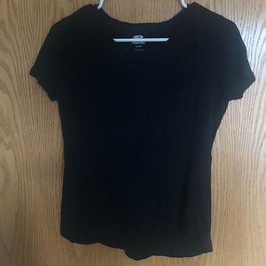 Old Navy Relaxed Fit Black T-Shirt